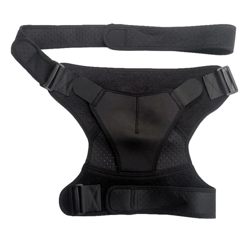 Adjustable shoulder brace for pain relief