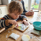 Mosaik Untersetzer Bastelset – DIY Kreativprojekt für Familien