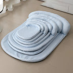 Cooling mat for pets with silk cover