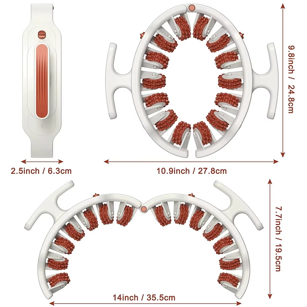 Muscle Massage Roller 3D – Adjustable Frame for Full Body Relaxation