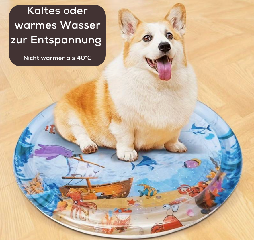 Cooling Mat for Pets with Ocean Design – Refreshment for Summer