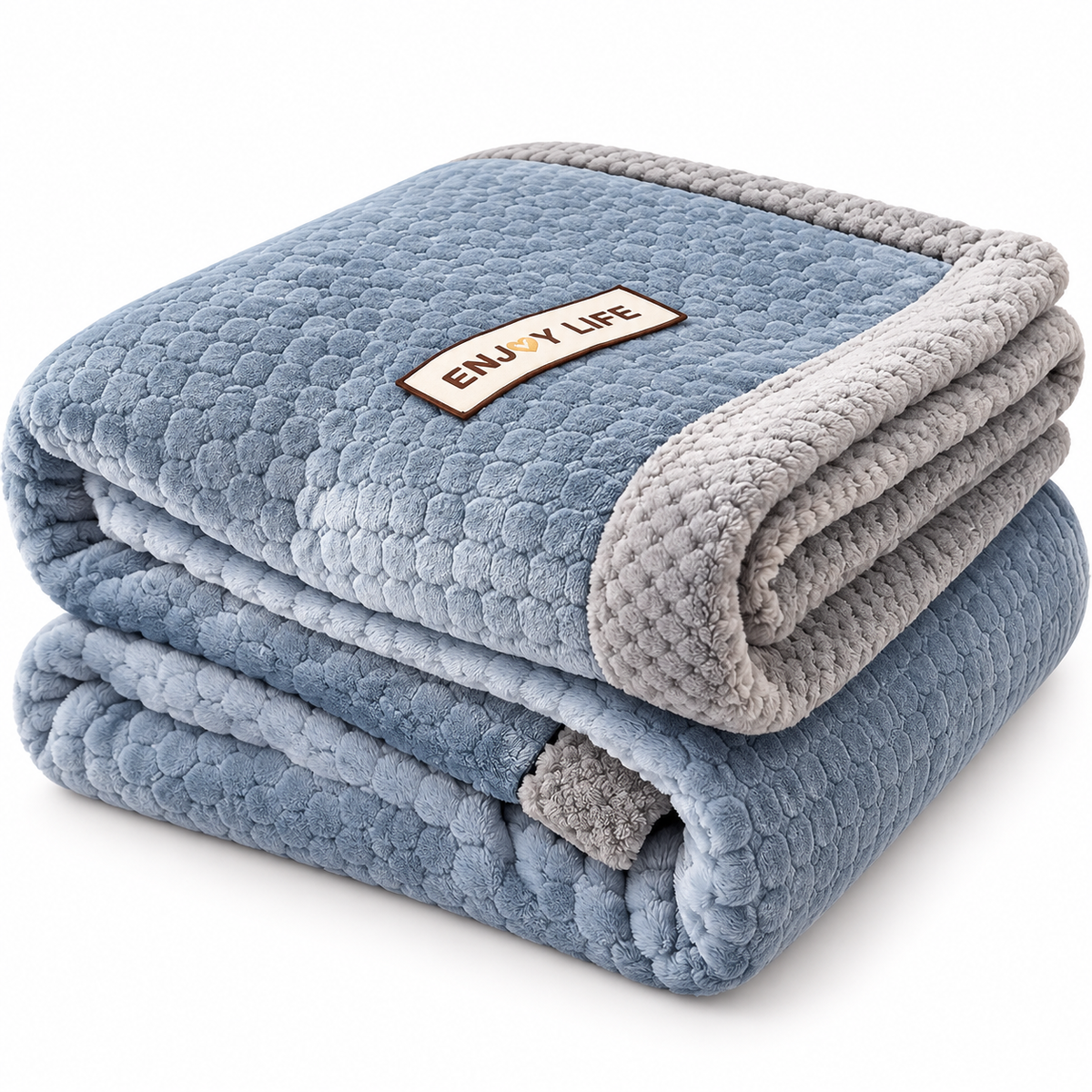 Plüsch Kuscheldecke Milchvelours – Ganzjahres Wohndecke