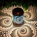 Decorative Garden Lantern – Artificial Light Pattern for Outdoor Areas