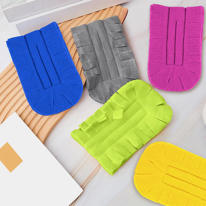 Microfiber Cleaning Pads – Dust, Hair & Dirt in One Wipe - Set of 5