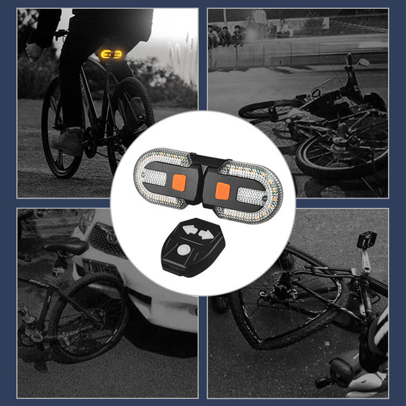 Fahrrad Rücklicht mit Fernbedienung – Blinker und LED-Beleuchtung