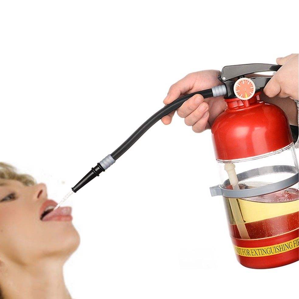 Beverage dispenser fire extinguisher design 2 liters