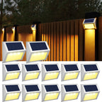Solar-Wandleuchte EdelstahlWetterfest und automatisch