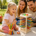 Holzstäbchen-Stapelspiel 3-in-1 – Fähigkeitenaufbau -   Mivoza Deutschland