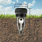 Garden Key Safe in Sprinkler Design