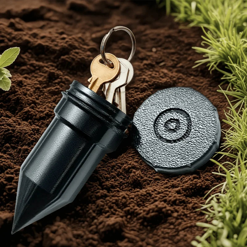 Garden Key Safe in Sprinkler Design
