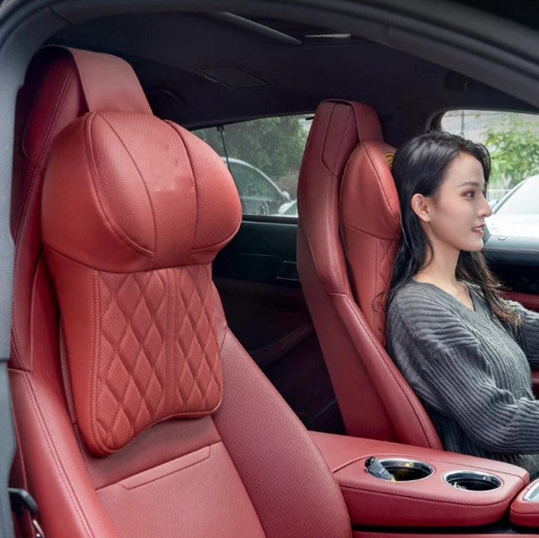 Car Neck Pillow with Memory Foam – Ergonomic Headrest