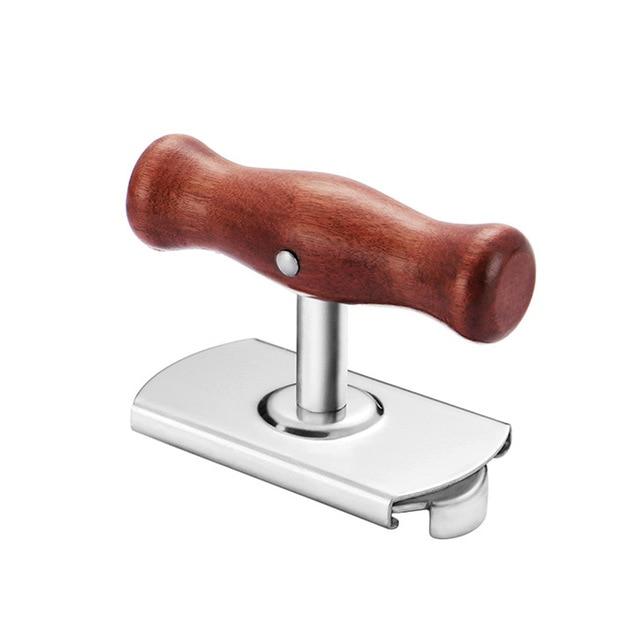 Glasöffner verstellbar mit Holzgriff