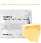 Floor Cleaning Wipes Water-Soluble Cleaning Sheets