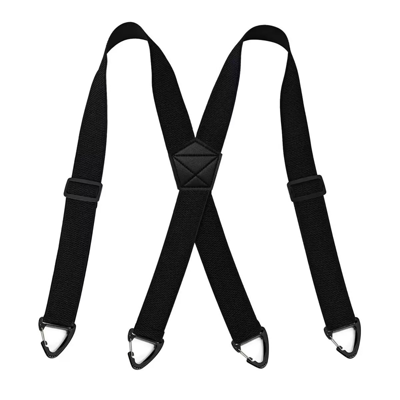 Men's adjustable suspenders with Y-back