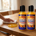 Beeswax wood polish with orange oil, creamy liquid, set of 2 (2 × 120 ml)