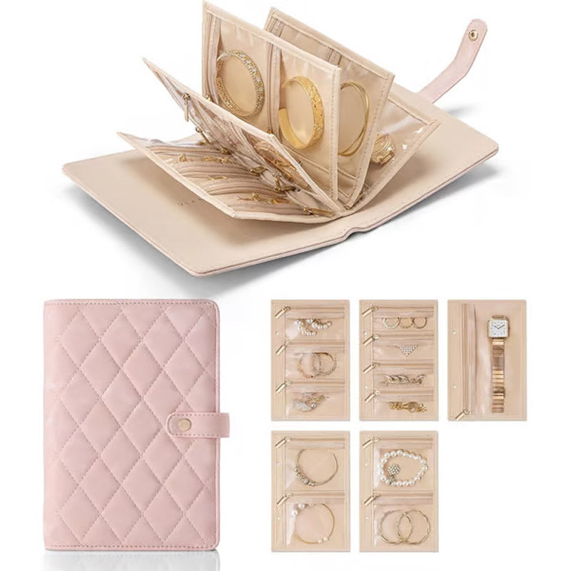 Jewelry Organizer with Compartments – Travel Jewelry Box