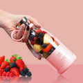 Portable Mixer Bottle 420 ml – Fresh Smoothies in Seconds, Cordless