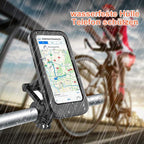 Smartphone-Halterung Fahrrad wasserdicht mit kabellosem Laden