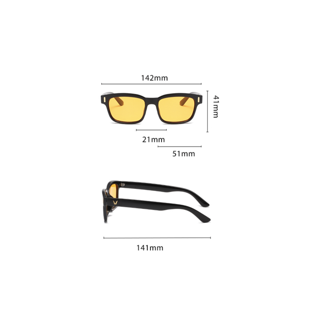 Contrast glasses with UV protection for driving and outdoor activities