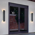 Stilvolle LED-Außenwandleuchte – Architektonisches Up & Down Licht, wetterfest