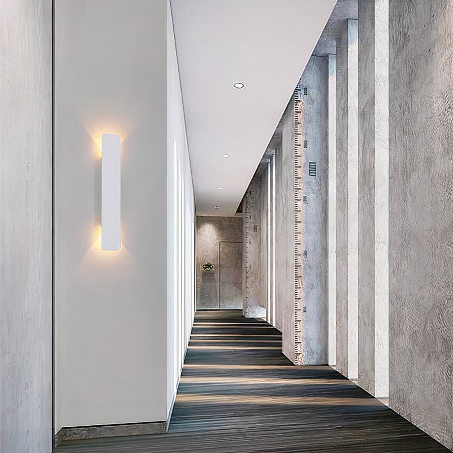 Stilvolle LED-Außenwandleuchte – Architektonisches Up & Down Licht, wetterfest