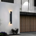 Stilvolle LED-Außenwandleuchte – Architektonisches Up & Down Licht, wetterfest