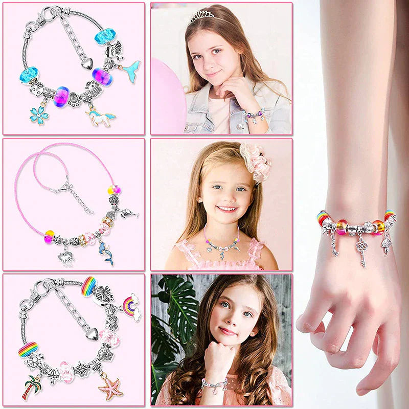 Bracelet Craft Kit with 82 Pieces – Creative Jewelry Design