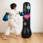 Inflatable Kids' Punching Bag with Gloves – Safe Training