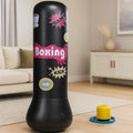 Inflatable Kids' Punching Bag with Gloves – Safe Training
