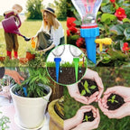 Drip Irrigation Stakes with Adjustable Valve – Set of 6