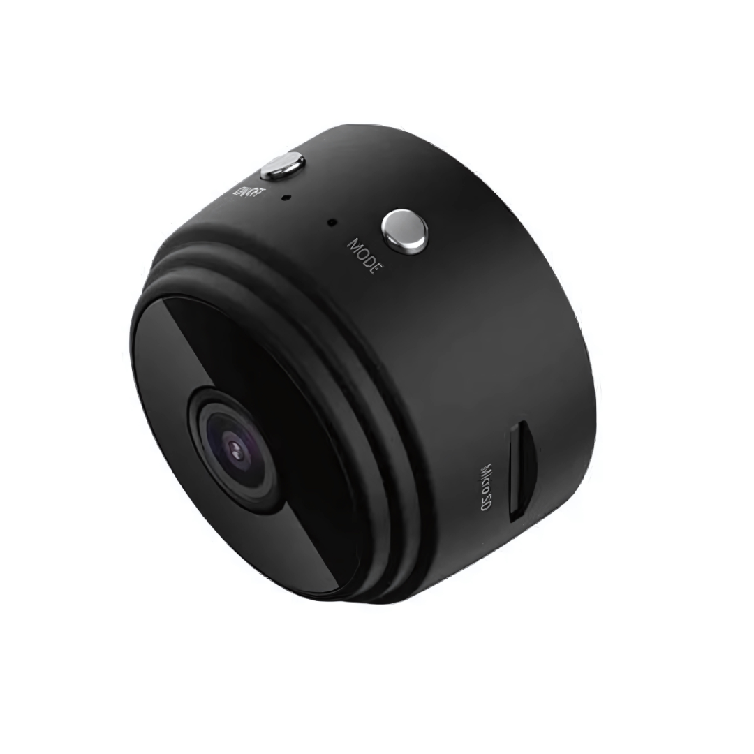 Mini surveillance camera – wireless with Wi-Fi and night vision