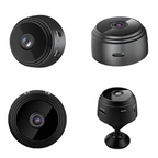 Mini surveillance camera – wireless with Wi-Fi and night vision