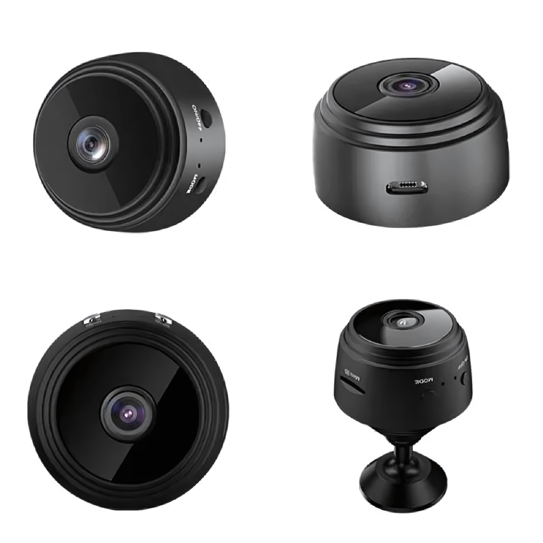 Mini surveillance camera – wireless with Wi-Fi and night vision