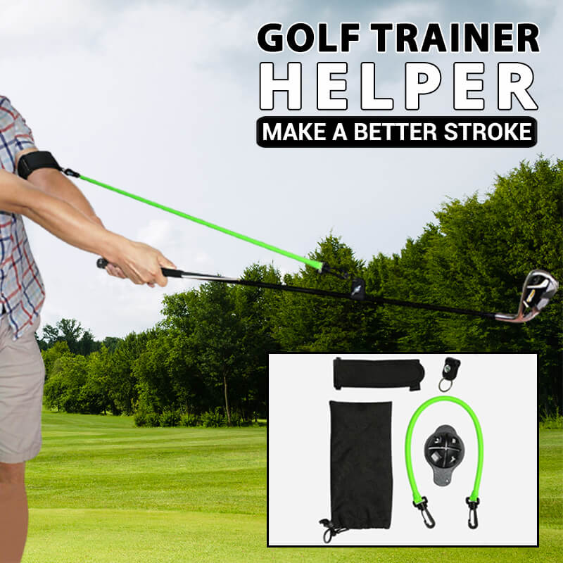 Golf Trainingsgerät mit Widerstandsband