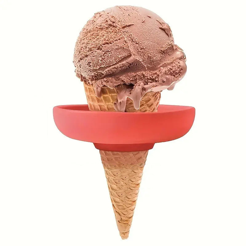 Eis-Halter SilikonTropfschutz für Waffeln und Eis am Stiel