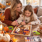 Perlen-Bastelset Halloween mit Motiv nach Wahl