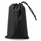 Regenponcho mit Kapuze und Fronttasche, faltbar – 210 × 140 cm