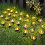 Solar-LED-Lichterkette mit automatischer Dämmerungsschaltung