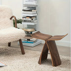 Vlinder-Hocker aus massivem Holz – Zeitloses Design