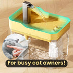 Cat Drinking Fountain 360° with Sensor – 1.5 L Quiet Water Dispenser