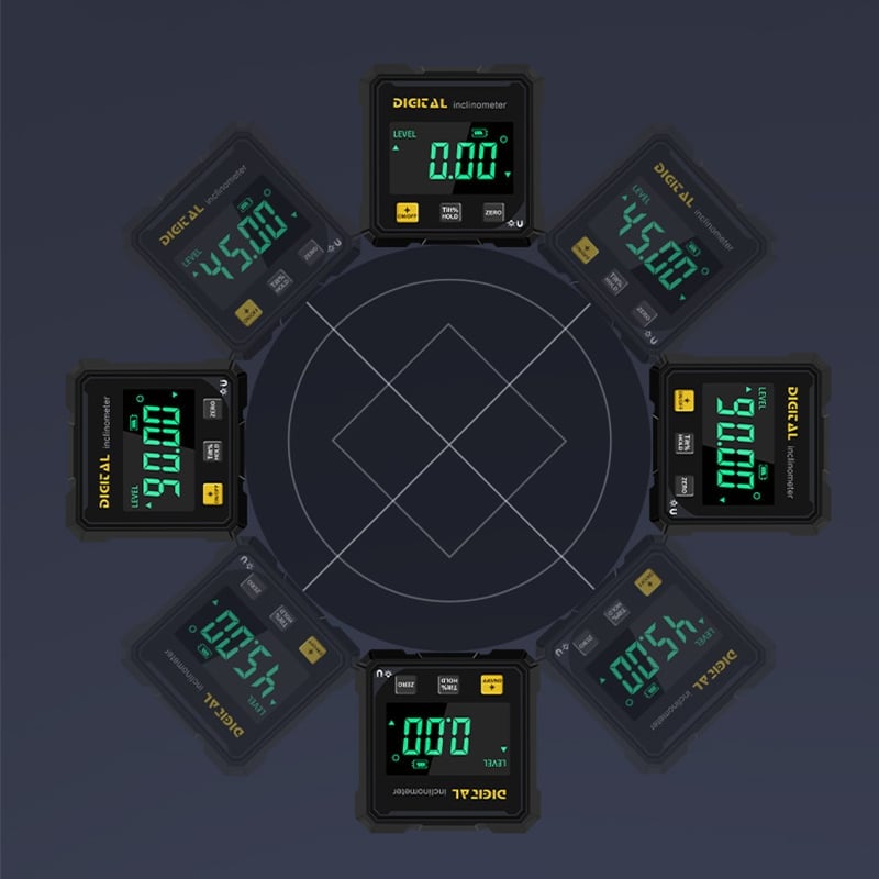 Digital Level with Magnetic Base – Precise Angle Measurement