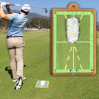 Golf-Trainingsmatte mit Schwungkorrektur