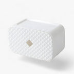 Toilettenpapierhalter mit wasserdichter Abdeckung und Ablage