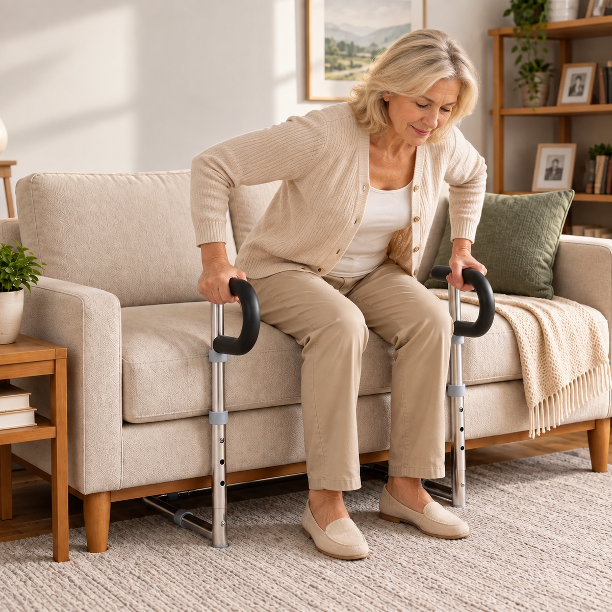 Aufstehhilfe Sofa mit ergonomischem Griff