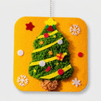 Filz-Bastelset Weihnachten zum Aufhängen, vorgeschnittene Teile, 6 Motive