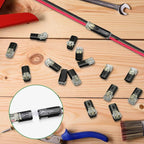 2-Pole Quick Connectors for Cables – No Stripping Needed – 50-Piece Set