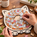 Katzenpuzzle Holz 135 Teile – Ungewöhnliche Formteile