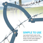 Fence tensioners for wire fences – Easy repair without a professional