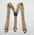 Men's adjustable suspenders with Y-back