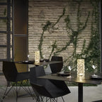 LED Touch Lampe Kristalloptik mit 16 Farben